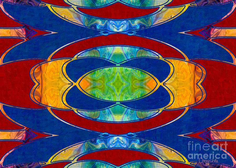 A Brisk Imagination Abstract Bliss Art by Omashte by Omaste Witkowski