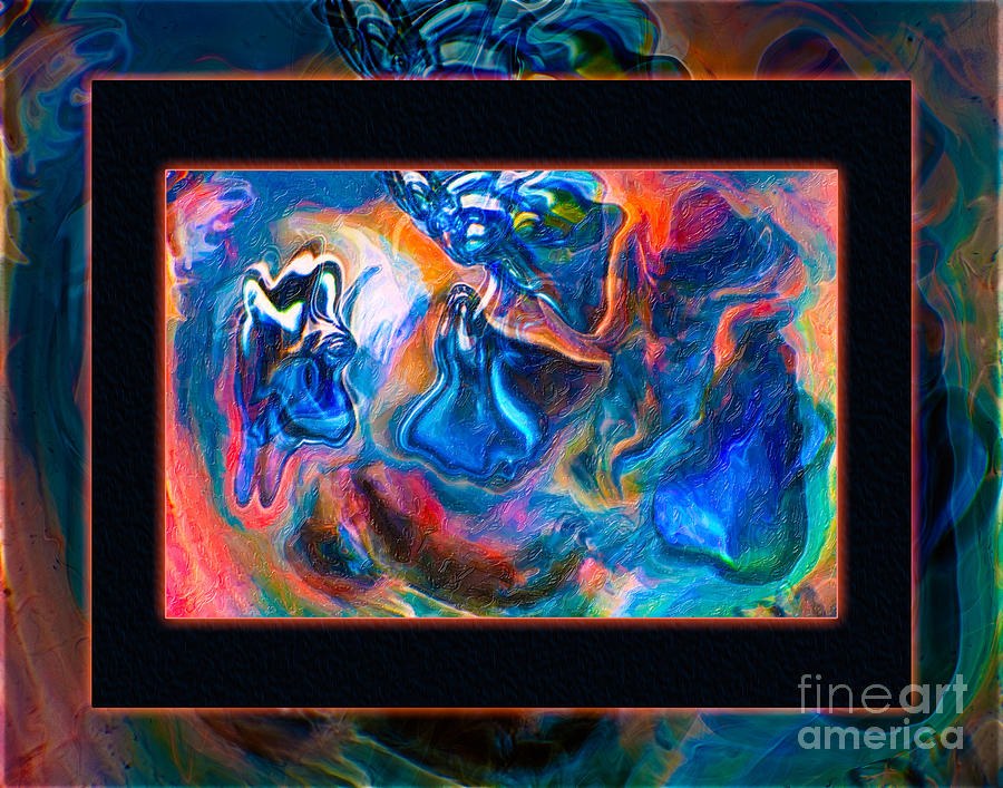Angels and Other Protective Forces Abstract Healing Art by Omaste Witkowski