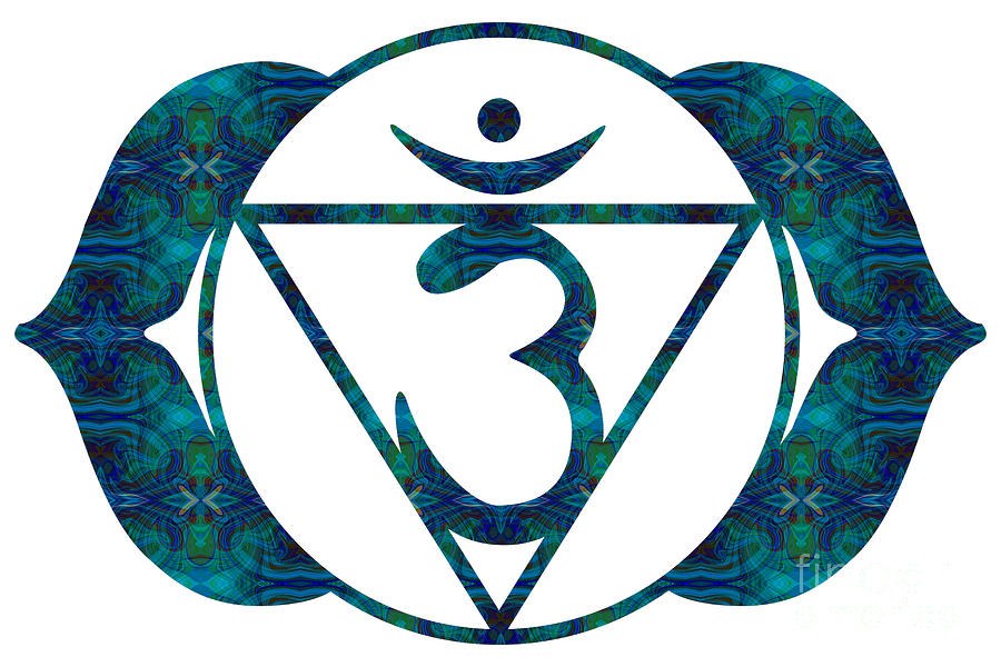 Anja Abstract Chakra Art by Omaste Witkowski by Omaste Witkowski