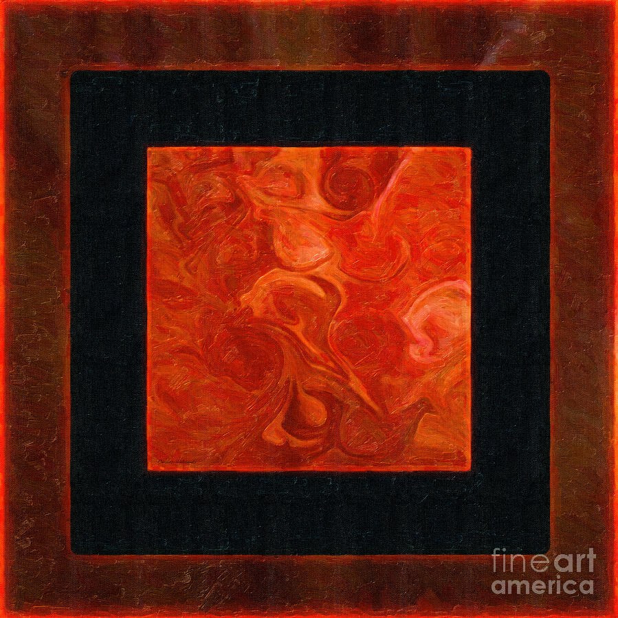 Autumn Dreaming of Spring Abstract Painting by Omaste Witkowski