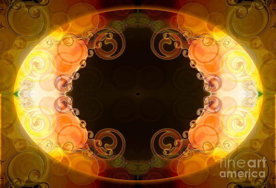 BlissFul Circles Abstract Organic Art by Omaste Witkowski by Omaste Witkowski