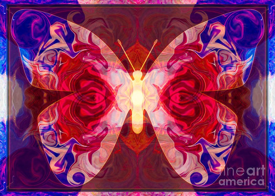 Body And Soul Abstract Symbols Artwork by Omaste Witkowski