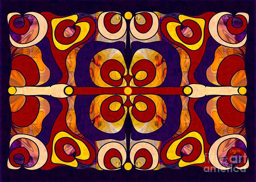 Celebration Of Sanity Abstract Bliss Art by Omashte by Omaste Witkowski