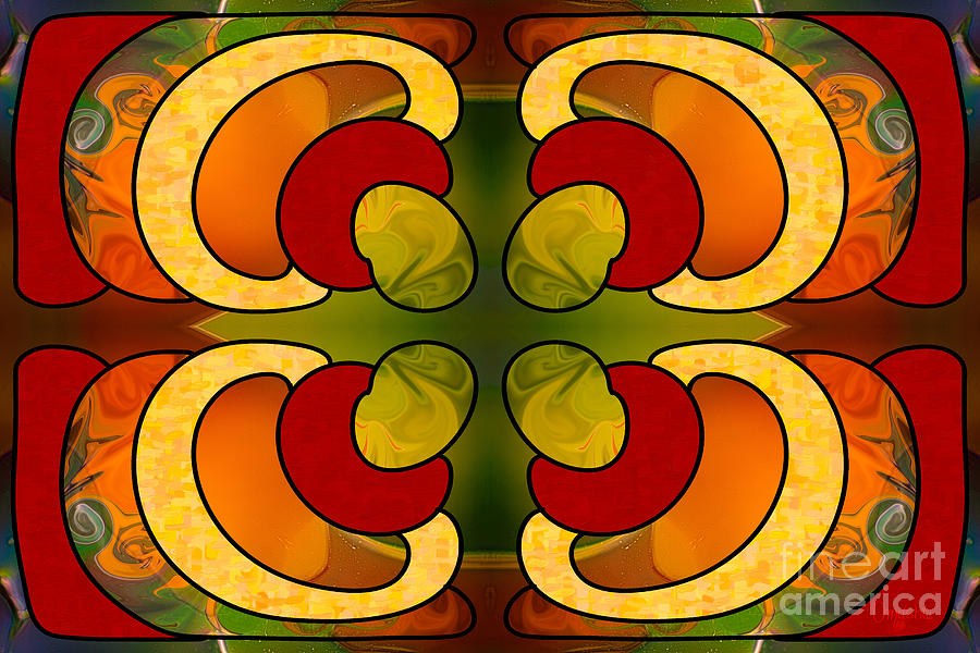 Centrally Located Abstract Art by Omashte by Omaste Witkowski