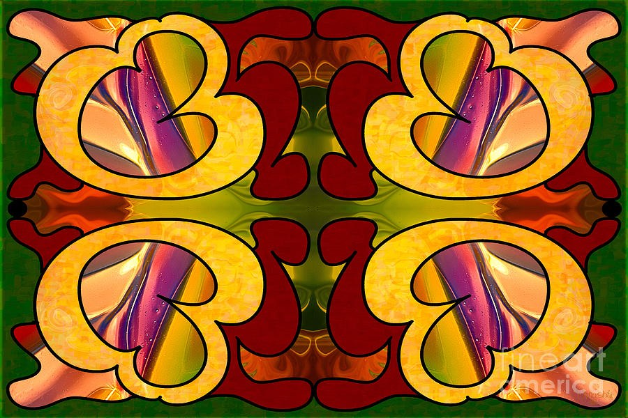 Conscious Cooperations Abstract Art by Omashte by Omaste Witkowski