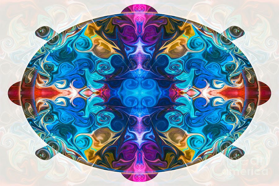 Cosmic Clocks and Ticking Tocks Abstract Shapes by Omaste Witkow by Omaste Witkowski