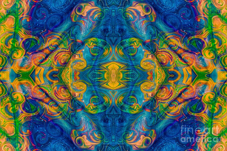 Cosmic Consciousness Abstract Design Art by Omaste Witkowski by Omaste Witkowski