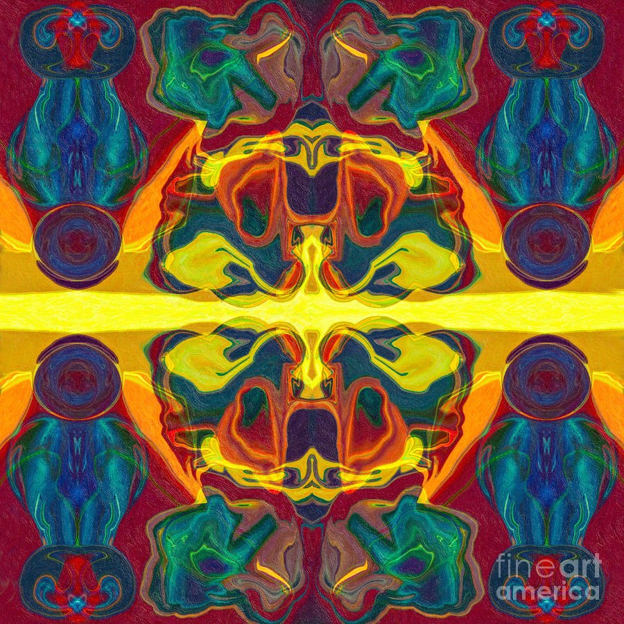 Cosmic Designs Abstract Pattern Artwork by Omaste Witkowski