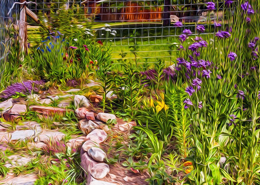 Country Garden by Omaste Witkowski