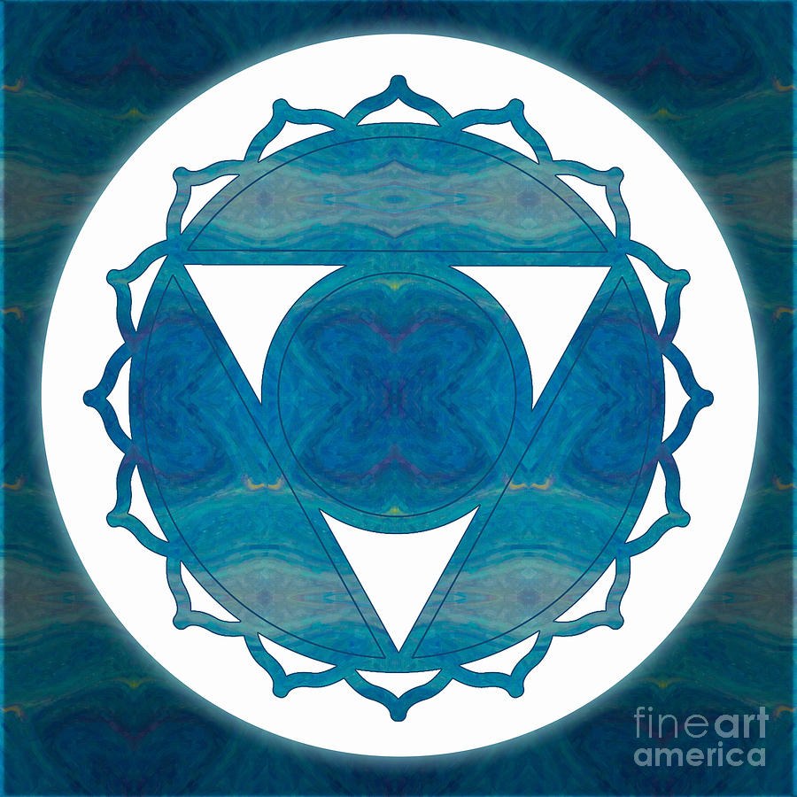 Dimensional Communications Abstract Chakra Art by Omaste Witkows by Omaste Witkowski