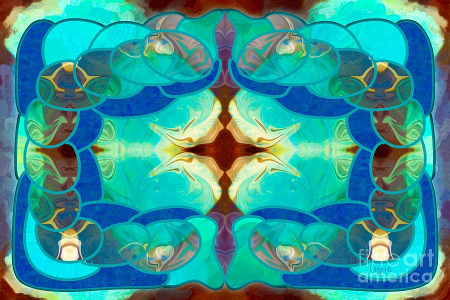 Dreaming Desires Abstract Digital Magic by Omashte by Omaste Witkowski