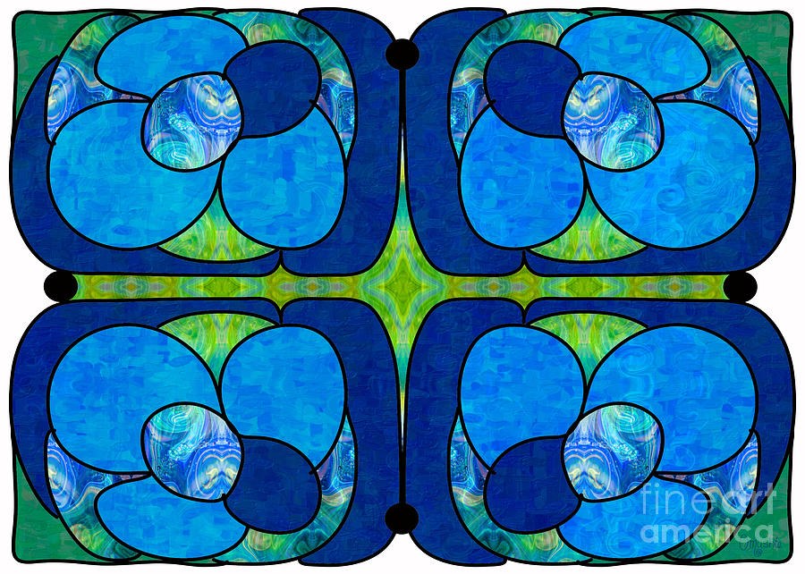 Dreaming Dreams Abstract Bliss Art by Omashte by Omaste Witkowski