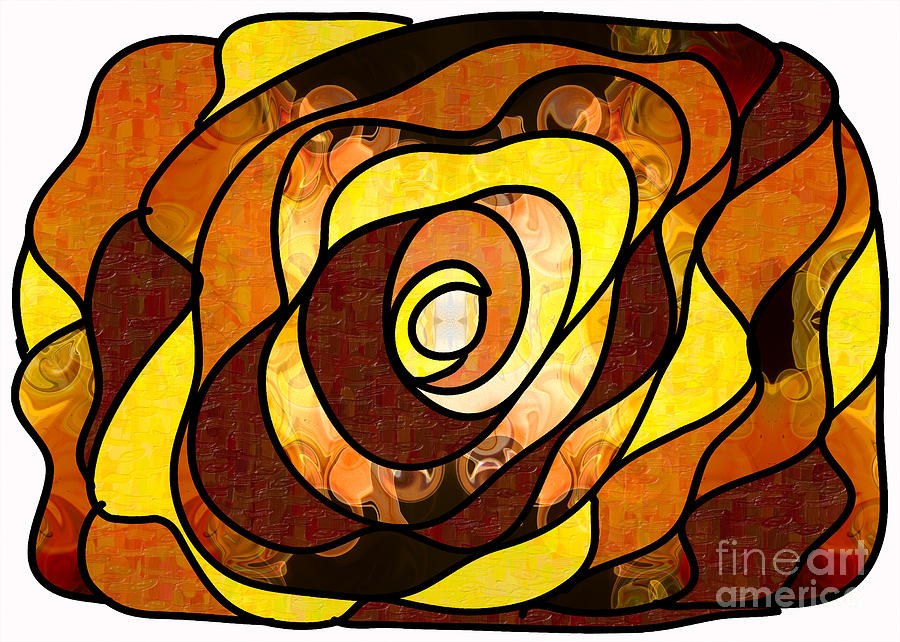 Earthly Dimensions Abstract Organic Art by Omaste Witkowski by Omaste Witkowski