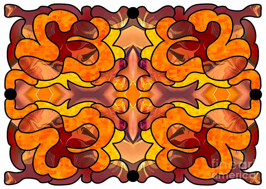 Electric Energies Abstract Art by Omashte by Omaste Witkowski