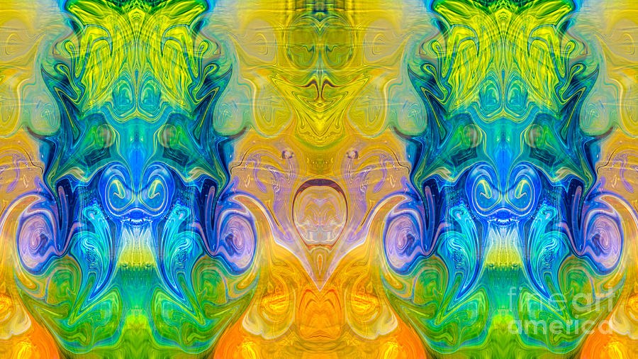 Energizing Realities Abstract Design Artwork by Omaste Witkowski by Omaste Witkowski