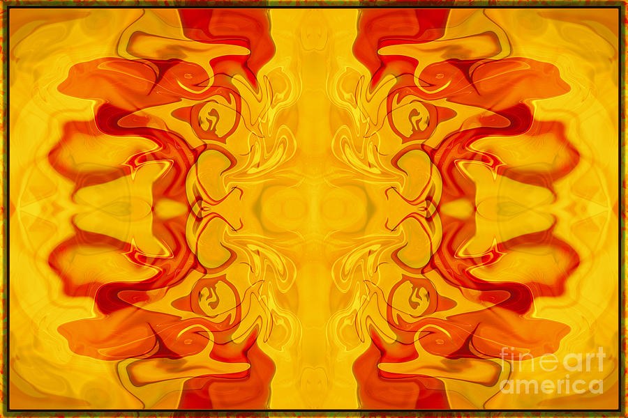 Energy Bodies Abstract Healing Artwork by Omaste Witkowski