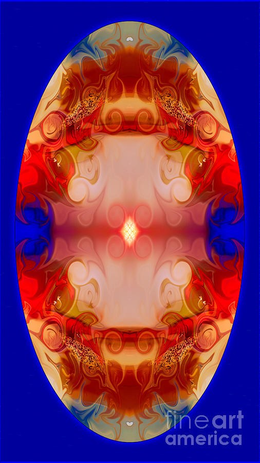 Enlightenment Abstract Mandala Artwork by Omaste Witkowski by Omaste Witkowski