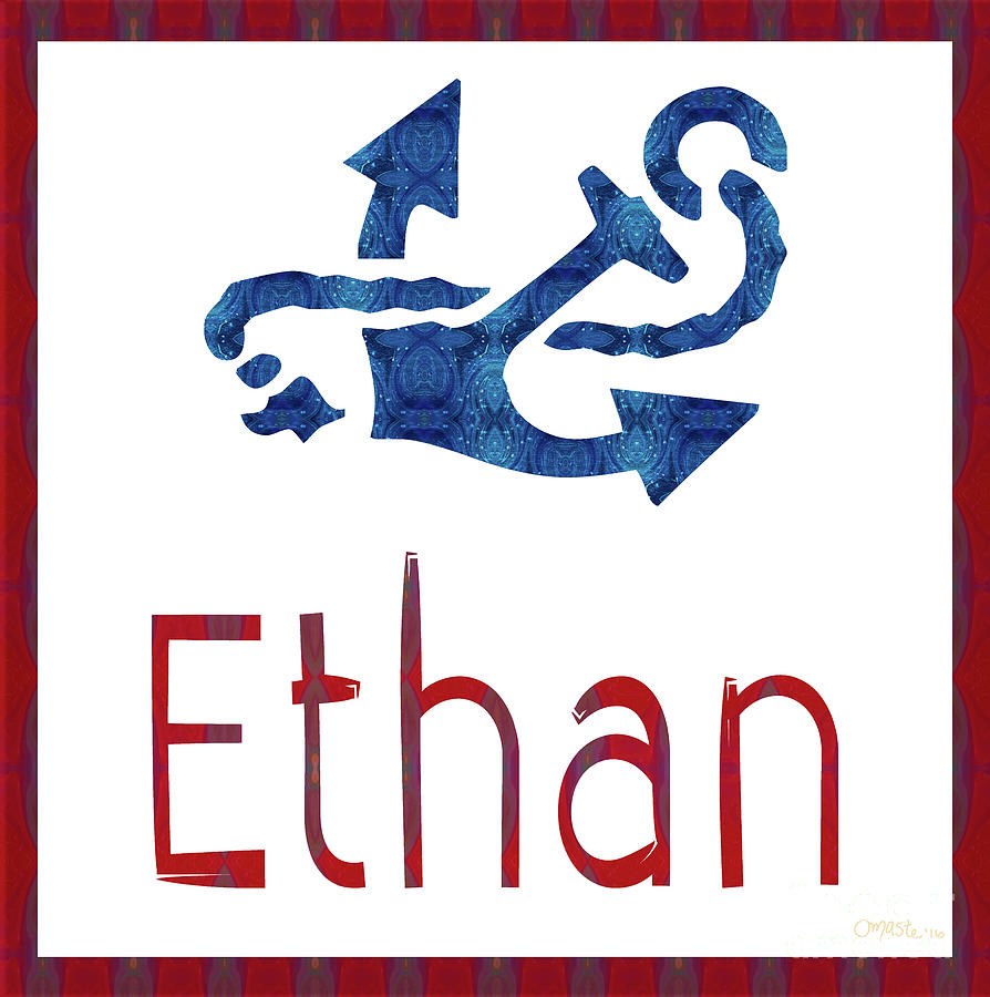 Ethan Nautical Nursery Art by Omashte by Omaste Witkowski