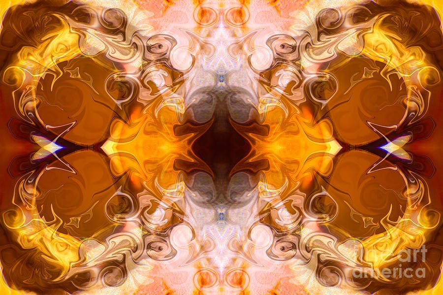 Exploding Ideas Abstract Pattern Artwork by Omaste Witkowski by Omaste Witkowski