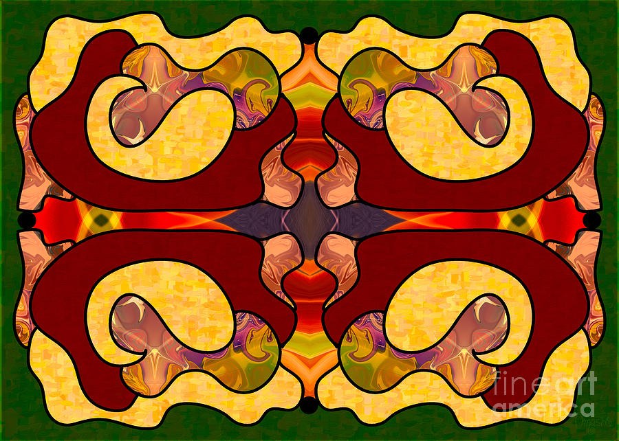 Exploring Consciousness Abstract Art by Omashte by Omaste Witkowski