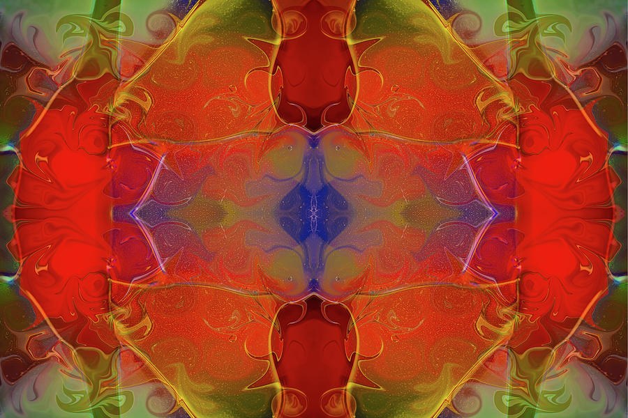 Fairytale Spirits Colorful Modern Art by Omaste Witkowski