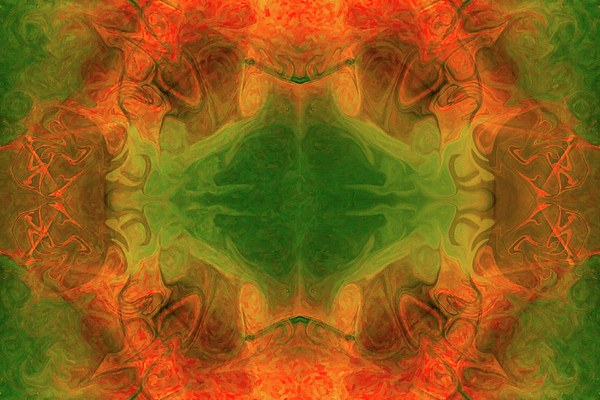 Fall Colors and Spring Spirits Abstract Art by Omaste Witkowski