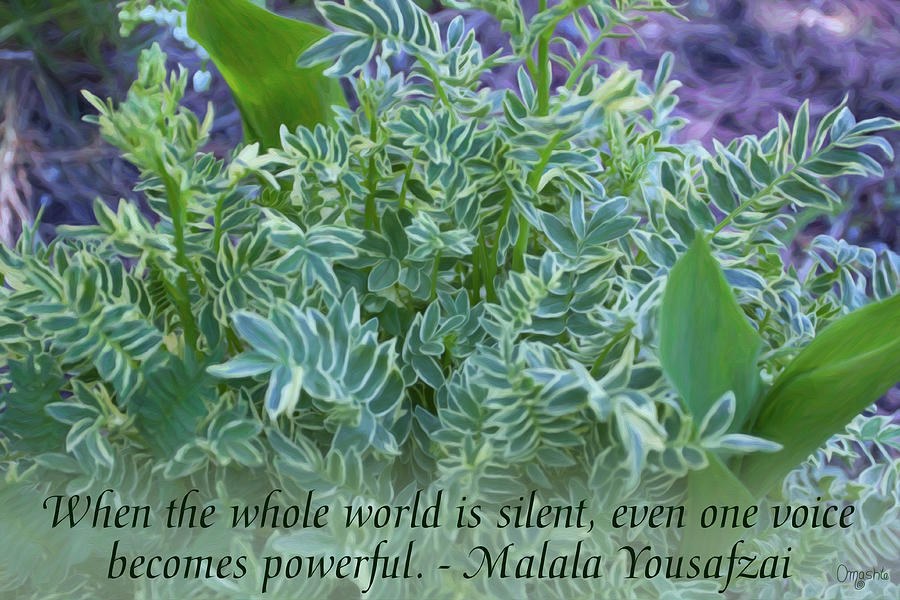 Finding Your Voice - Motivational Nature Art by Omaste Witkowski by Omaste Witkowski