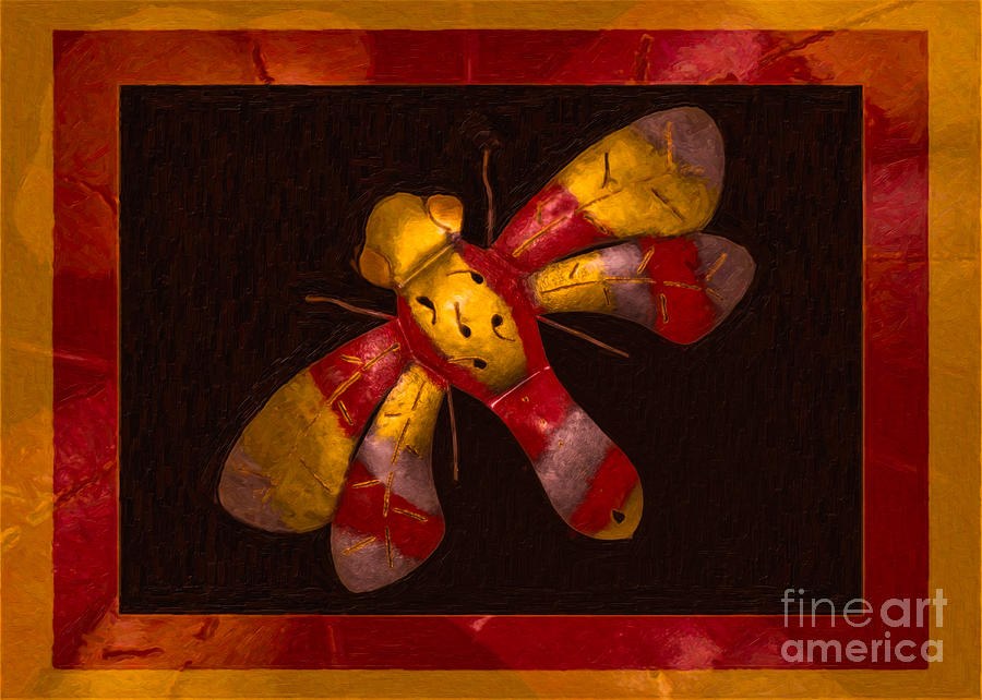 Flying Fantasies of Light Abstract Painting by Omaste Witkowski