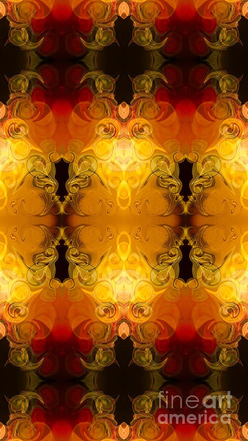 Friendly Foundations Abstract Organic Bliss Art by Omaste Witkow by Omaste Witkowski