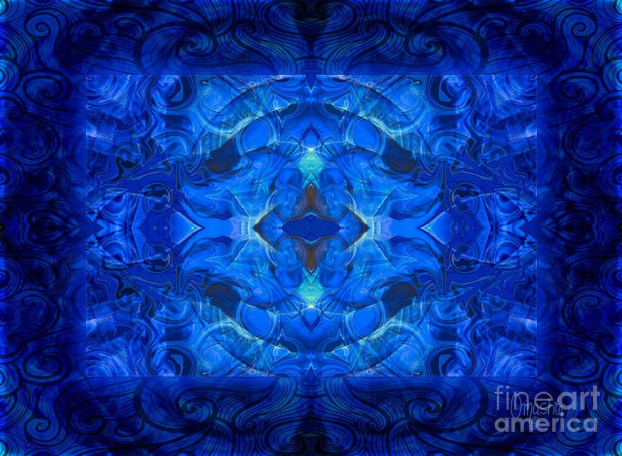Future Planning Abstract Art by Omashte by Omaste Witkowski