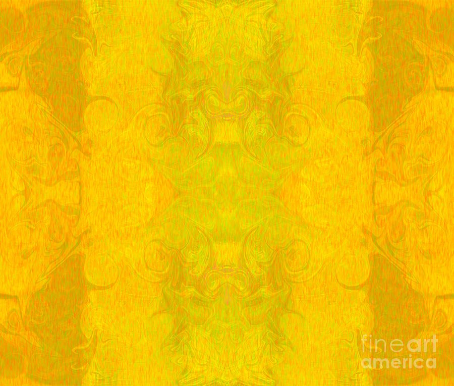 Golden Dreaming Abstract Inspirational Words Artwork by Omaste W by Omaste Witkowski