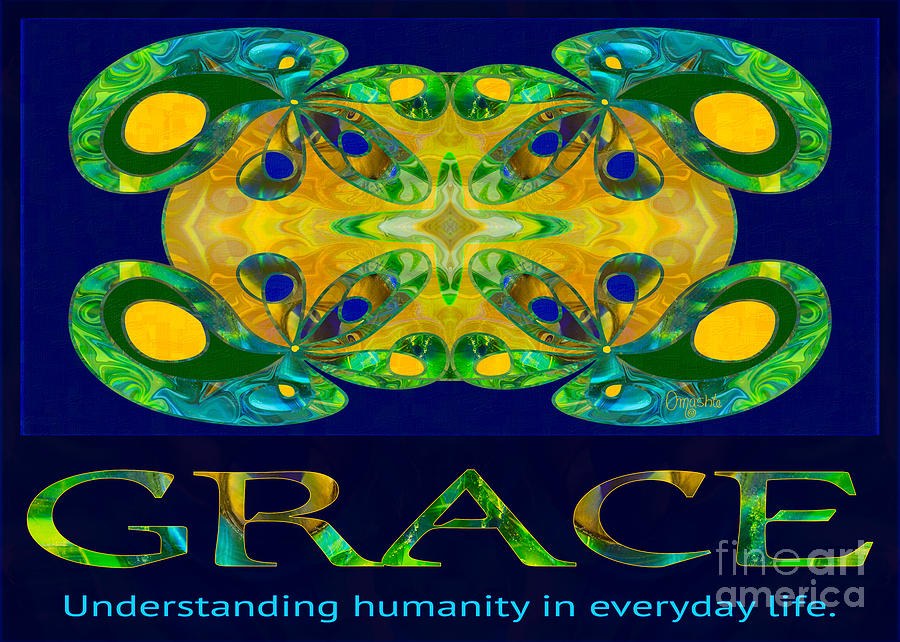 Graceful Humanity Spiritual Artwork by Omashte by Omaste Witkowski