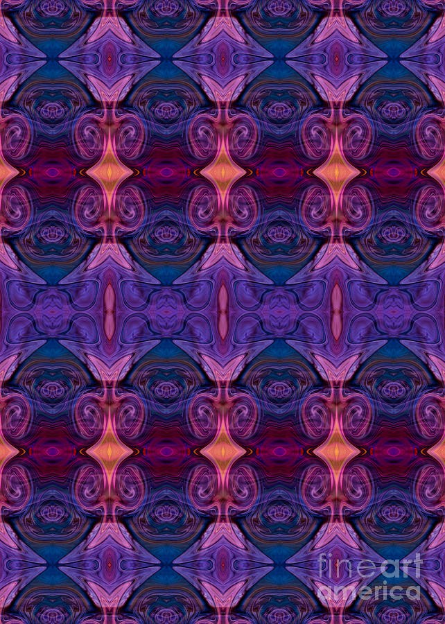 Halls of Memory Abstract Bliss Art by Omashte by Omaste Witkowski