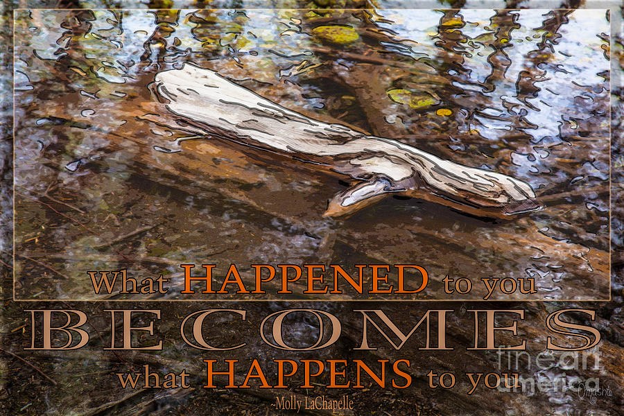 Happenings Abstract Motivational Artwork by Omashte by Omaste Witkowski