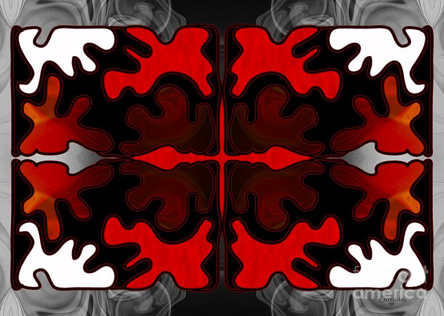 Hidden Landscapes Abstract Bliss Art by Omashte by Omaste Witkowski