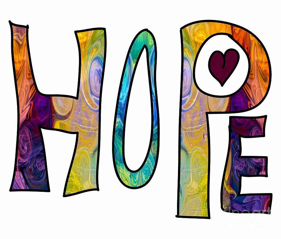 Hopeful Futures Abstract Inspirational Art by Omaste Witkowski by Omaste Witkowski