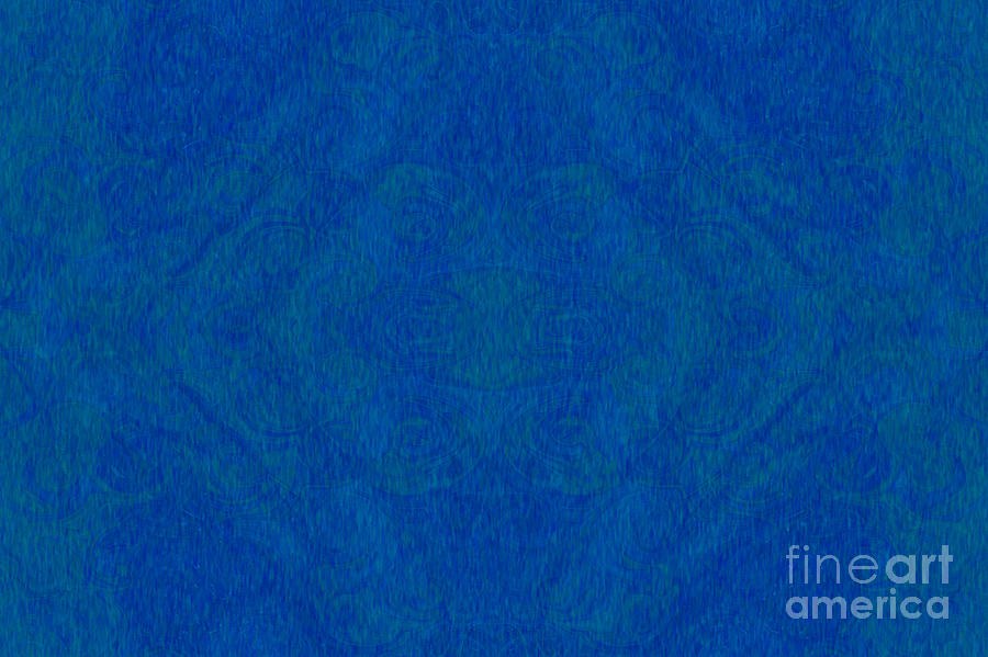 Indigo Skies Abstract Design Art by Omaste Witkowski by Omaste Witkowski