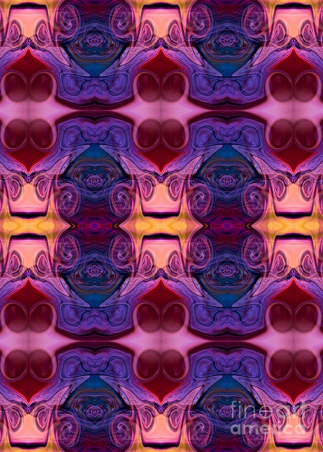 Intricate Memories Abstract Bliss Art by Omashte by Omaste Witkowski