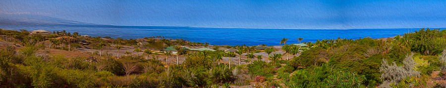 Kohala Coast Panorama by Omaste Witkowski