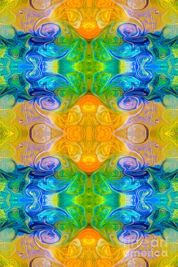 Life Awareness Abstract Design Artwork by Omaste WItkowski by Omaste Witkowski