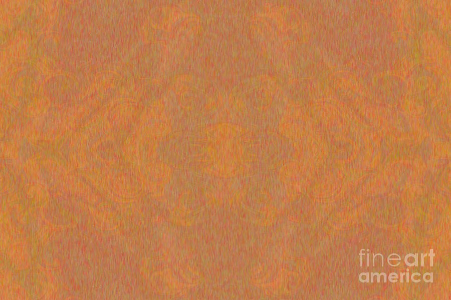 Light Brown Consciousness Abstract Design Art by Omaste Witkowsk by Omaste Witkowski