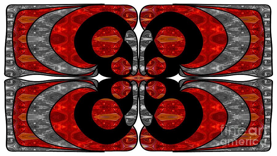 Living Dimensions Abstract Bliss Art by Omashte by Omaste Witkowski