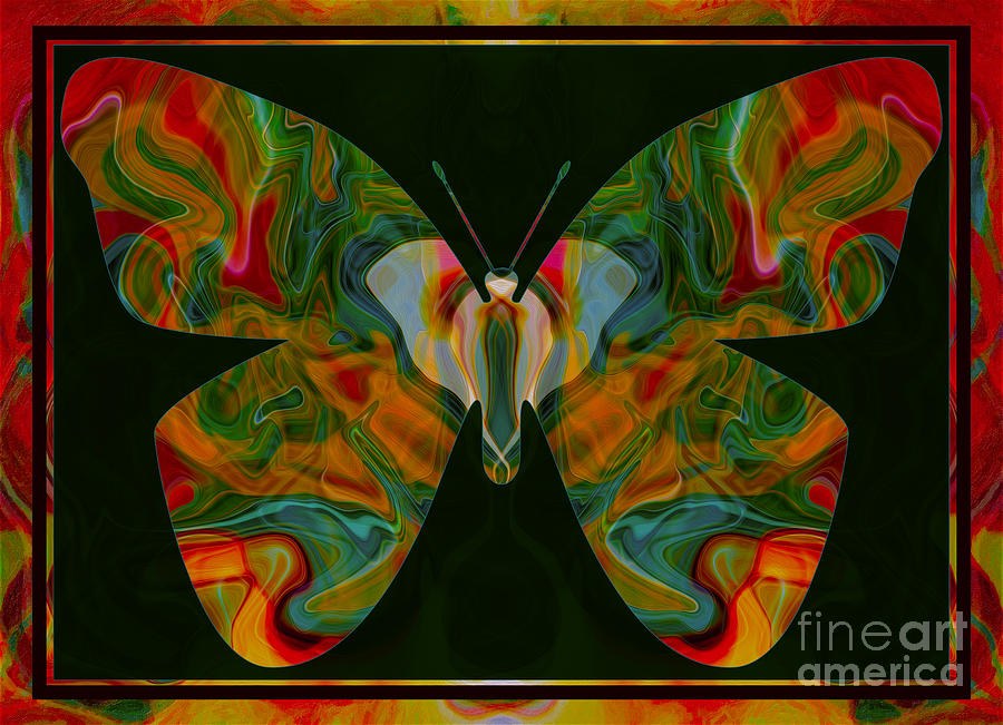 Love Creating Life Abstract Symbolism Art by Omaste Witkowski