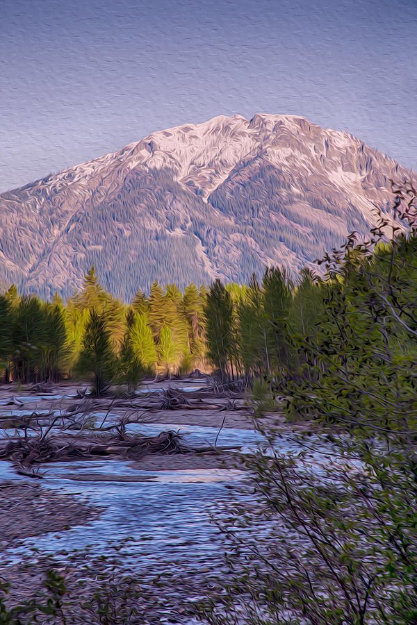 Majestic Mountain Morning by Omaste Witkowski