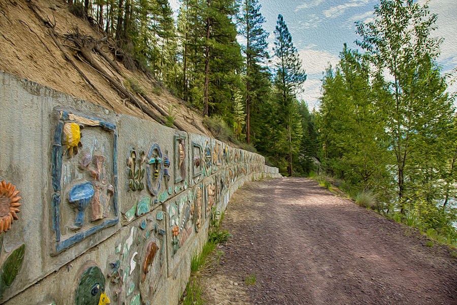Mazama Suspension Bridge Trail by Omaste Witkowski