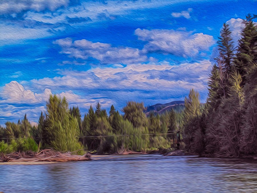Methow River Crossing by Omaste Witkowski