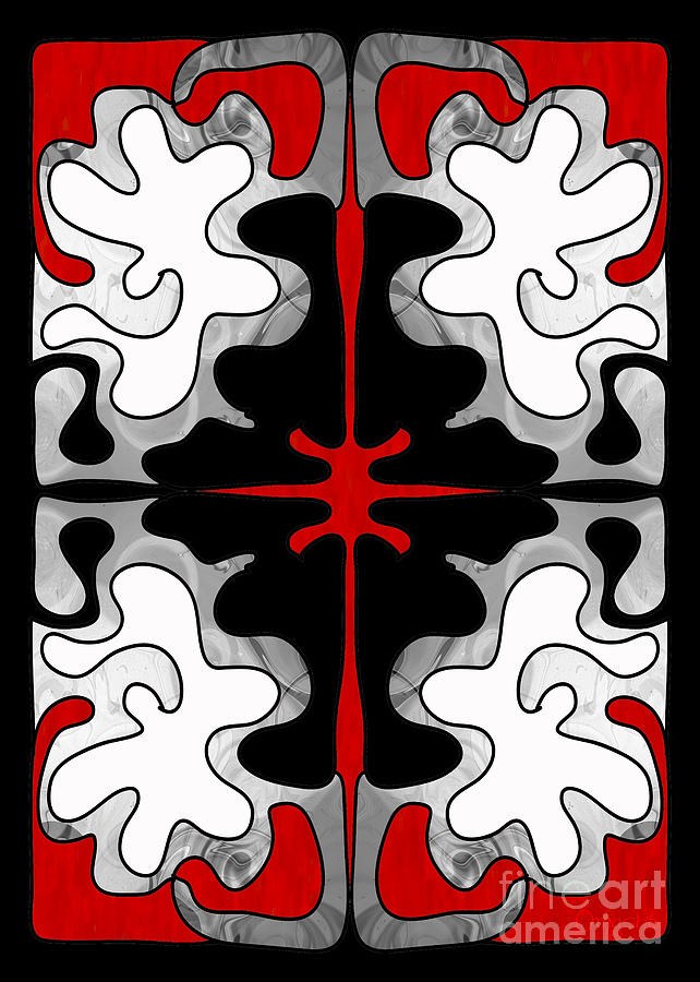 Now You See It Abstract Bliss Art by Omashte by Omaste Witkowski