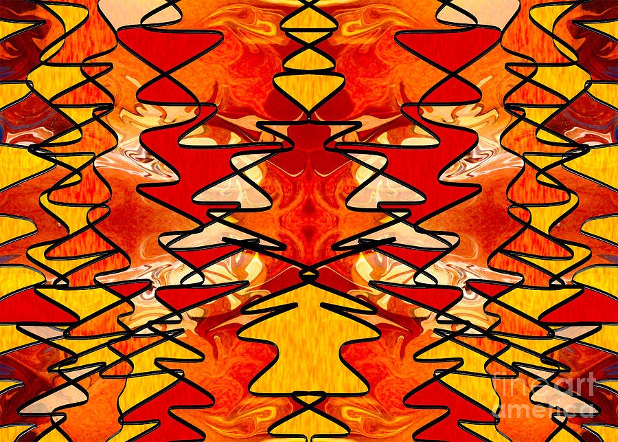 Perfectly Balanced Chakras Abstract Creativity Art by Omaste Witkowski