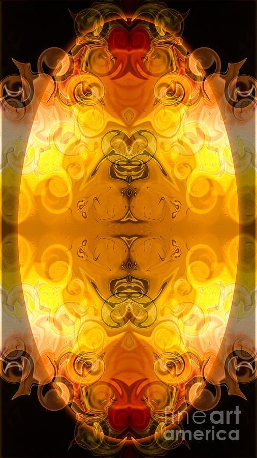 Potential Sources Of Joy Abstract Organic Art By Omaste WItkowsk by Omaste Witkowski