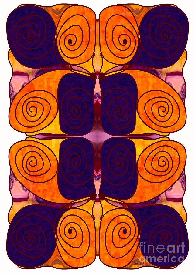 Royal Surprises Abstract Bliss Art by Omashte by Omaste Witkowski